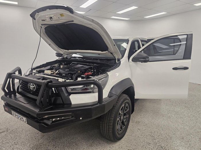 2024 Toyota Hilux Rogue 48V GUN126R 4X4 Dual Range Glacier White