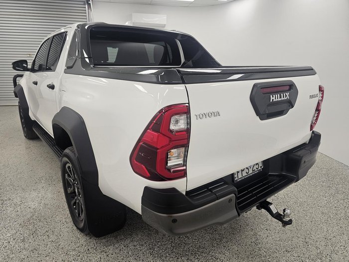 2024 Toyota Hilux Rogue 48V GUN126R 4X4 Dual Range Glacier White