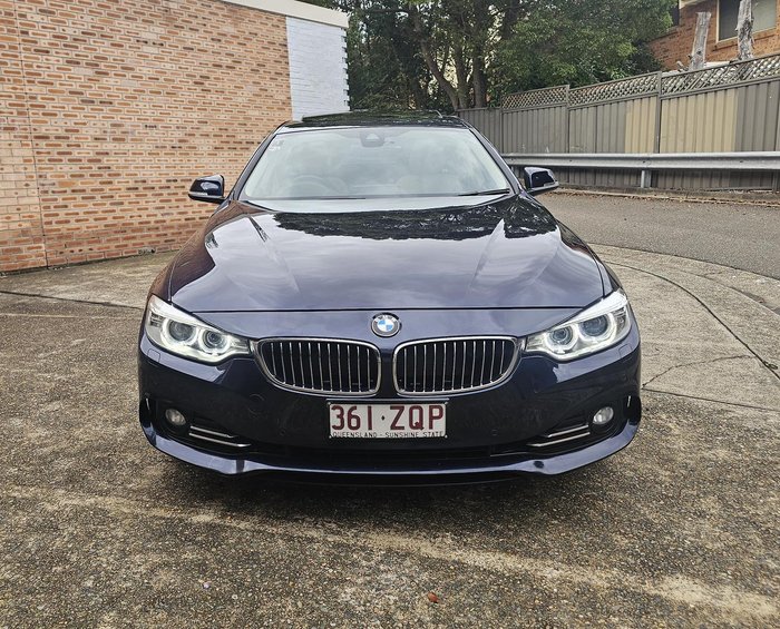 2017 BMW 4 Series 430i Luxury Line F36 Imperial Blue Brilliant Effect
