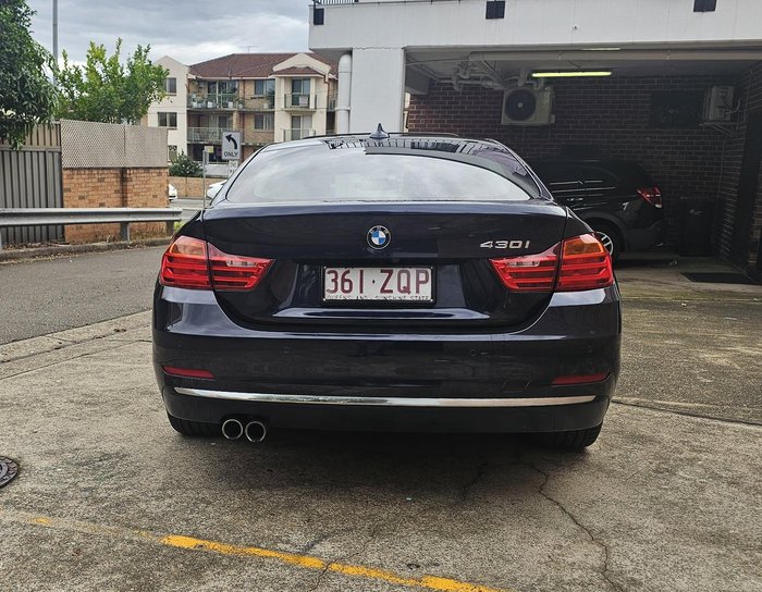 2017 BMW 4 Series 430i Luxury Line F36 Imperial Blue Brilliant Effect
