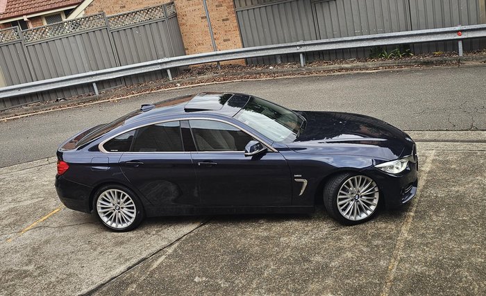 2017 BMW 4 Series 430i Luxury Line F36 Imperial Blue Brilliant Effect