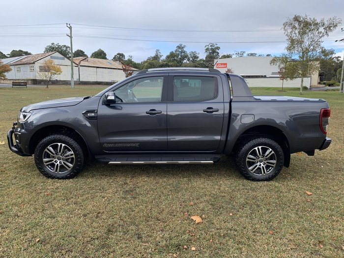 2021 Ford Ranger Wildtrak PX MkIII MY21.75 4X4 Dual Range Meteor Grey