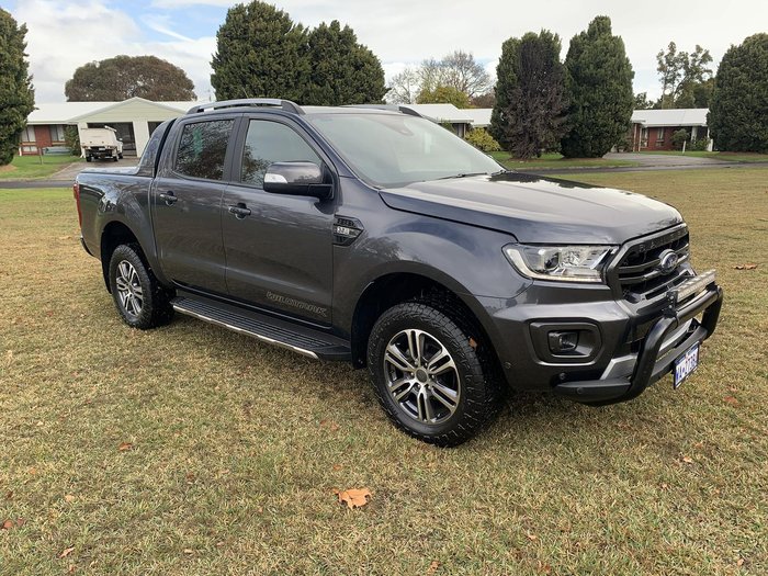 2021 Ford Ranger Wildtrak PX MkIII MY21.75 4X4 Dual Range Meteor Grey