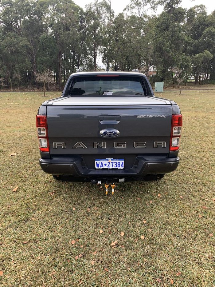 2021 Ford Ranger Wildtrak PX MkIII MY21.75 4X4 Dual Range Meteor Grey