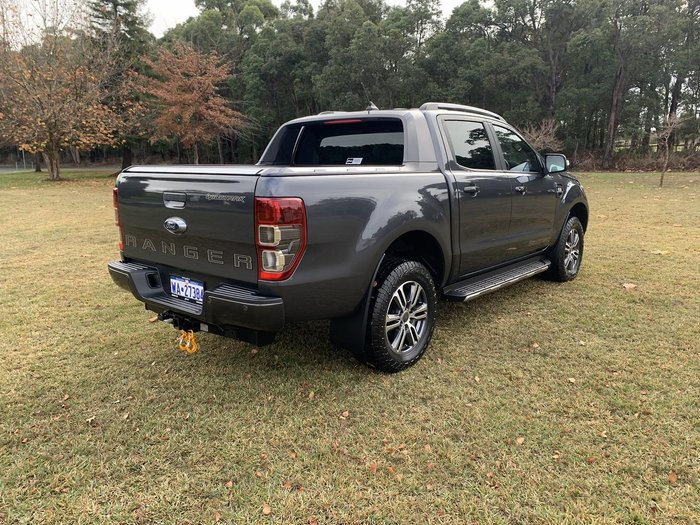 2021 Ford Ranger Wildtrak PX MkIII MY21.75 4X4 Dual Range Meteor Grey