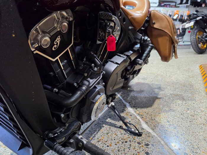 2023 Indian SCOUT MAROON METALLIC