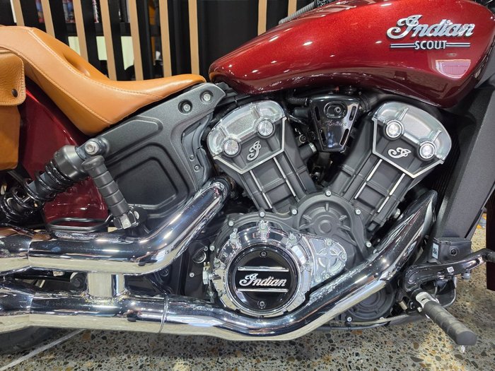 2023 Indian SCOUT MAROON METALLIC