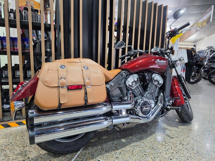 2023 Indian SCOUT MAROON METALLIC