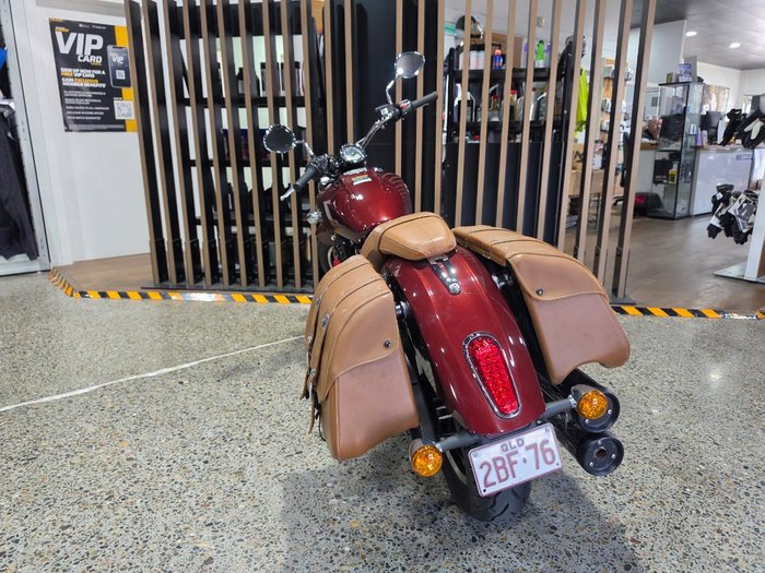 2023 Indian SCOUT MAROON METALLIC