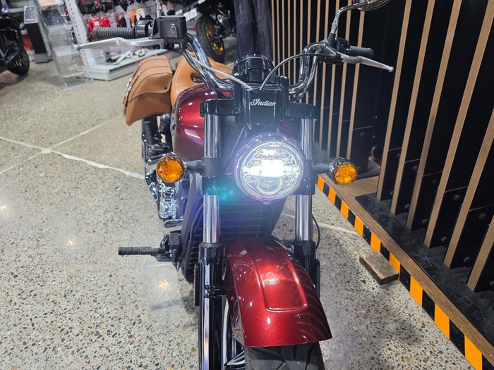 2023 Indian SCOUT MAROON METALLIC