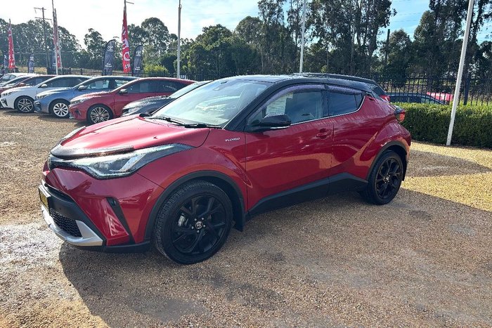 2020 Toyota C-HR Koba NGX50R AWD Two Tone Red