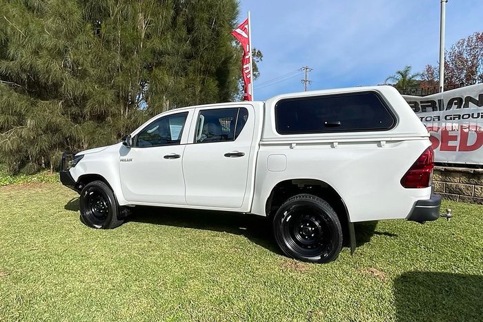 2023 Toyota Hilux Workmate GUN125R 4X4 Dual Range Glacier White
