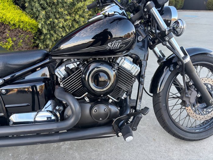 2018 Yamaha XVS650 V-STAR CUSTOM Black