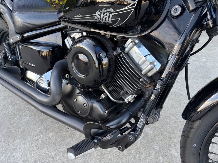 2018 Yamaha XVS650 V-STAR CUSTOM Black