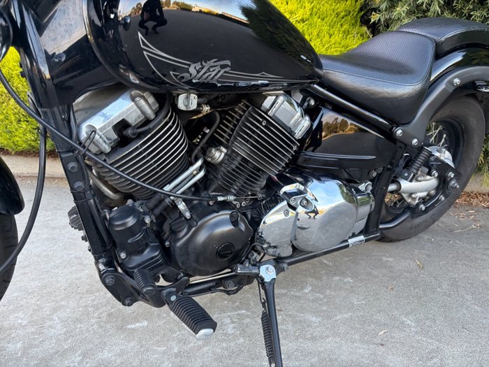 2018 Yamaha XVS650 V-STAR CUSTOM Black