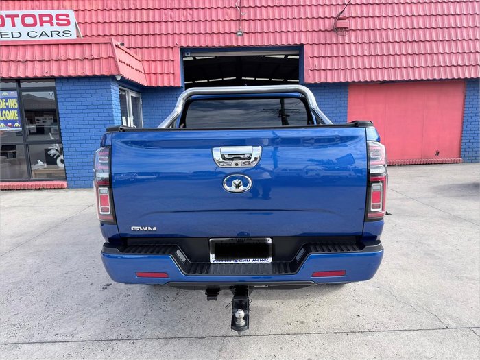 2023 GWM Ute Cannon-X NPW 4X4 Dual Range Blue Sapphire
