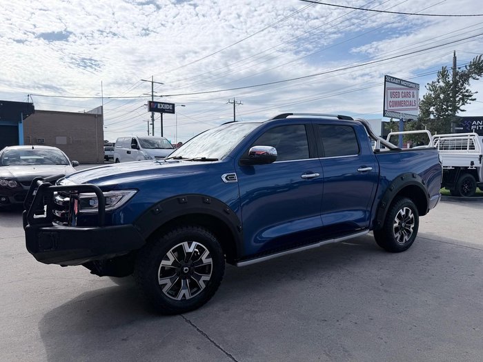 2023 GWM Ute Cannon-X NPW 4X4 Dual Range Blue Sapphire