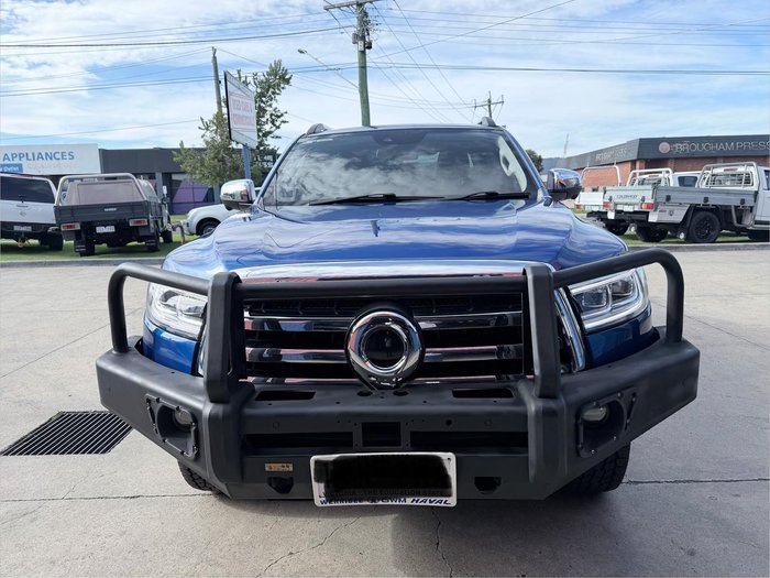 2023 GWM Ute Cannon-X NPW 4X4 Dual Range Blue Sapphire
