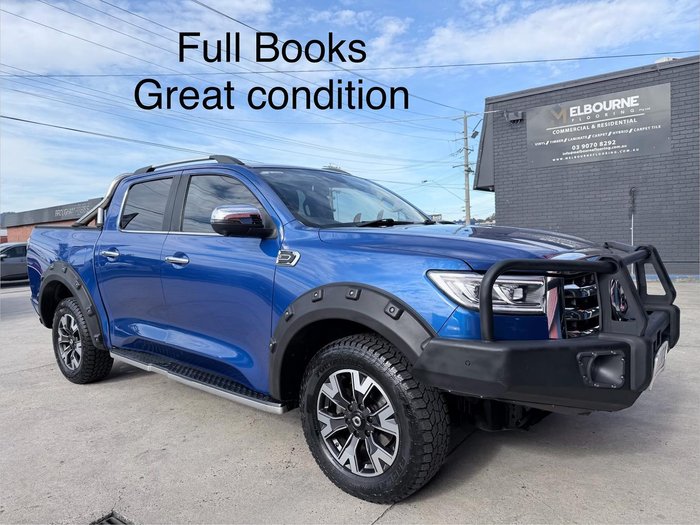 2023 GWM Ute Cannon-X NPW 4X4 Dual Range Blue Sapphire