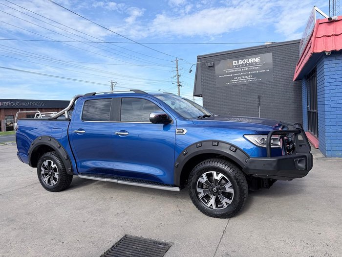2023 GWM Ute Cannon-X NPW 4X4 Dual Range Blue Sapphire