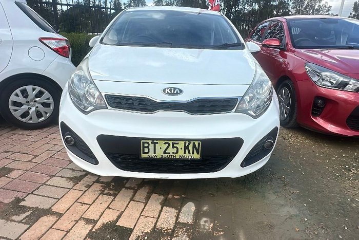 2012 Kia Rio Si UB MY13 White