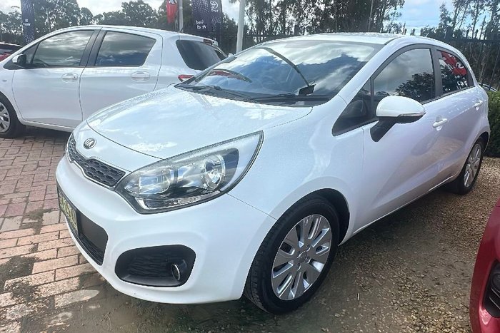 2012 Kia Rio Si UB MY13 White