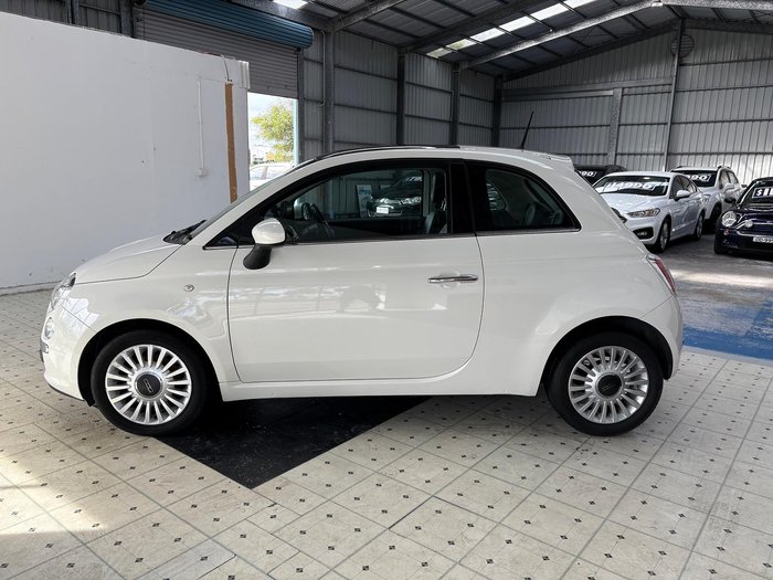 2013 Fiat 500 Rock Star Series 1 Bosa Nova White