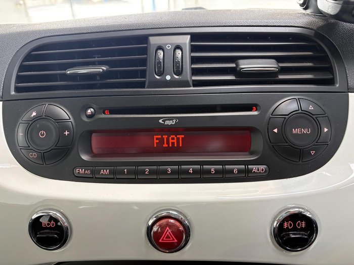 2013 Fiat 500 Rock Star Series 1 Bosa Nova White