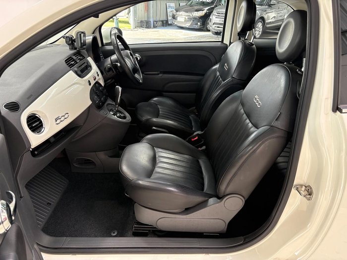 2013 Fiat 500 Rock Star Series 1 Bosa Nova White