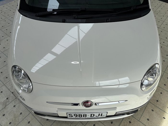 2013 Fiat 500 Rock Star Series 1 Bosa Nova White