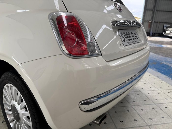2013 Fiat 500 Rock Star Series 1 Bosa Nova White
