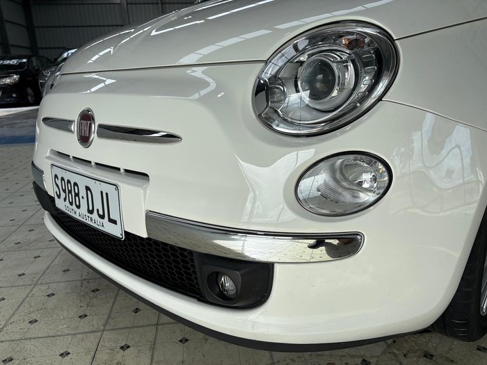2013 Fiat 500 Rock Star Series 1 Bosa Nova White