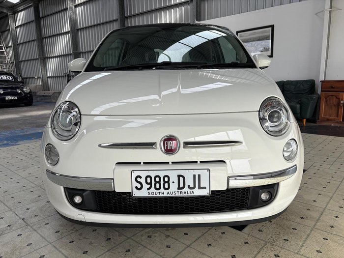 2013 Fiat 500 Rock Star Series 1 Bosa Nova White