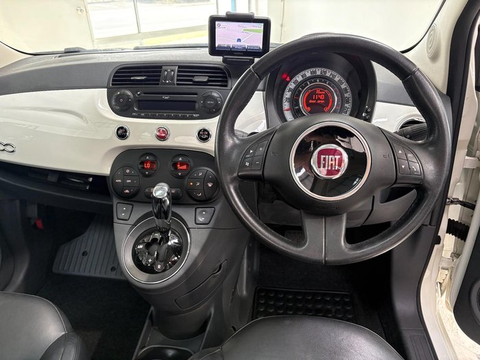 2013 Fiat 500 Rock Star Series 1 Bosa Nova White