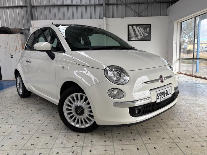 2013 Fiat 500 Rock Star Series 1 Bosa Nova White