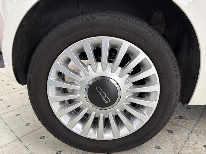 2013 Fiat 500 Rock Star Series 1 Bosa Nova White