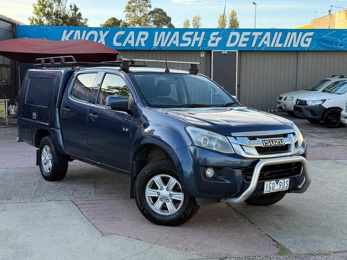 2016 Isuzu D-MAX LS-M MY15 4X4 Dual Range Nautilus Blue