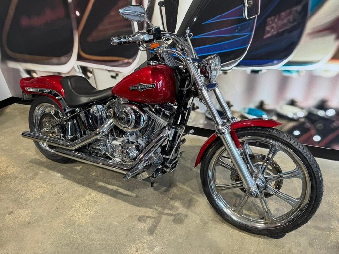 2006 Harley-Davidson Softail Standard 88 EFI (FXSTI) Softail Red