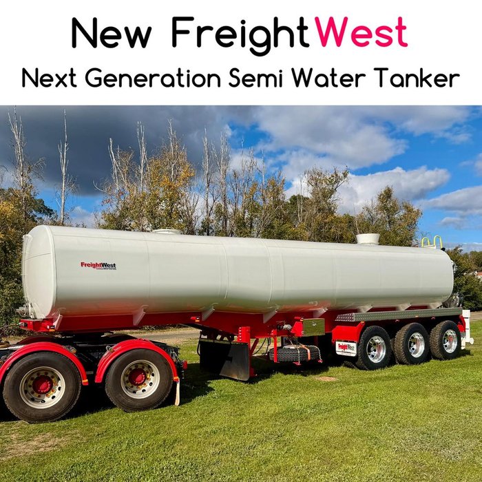 2026 FreightWest Semi Water Tanker