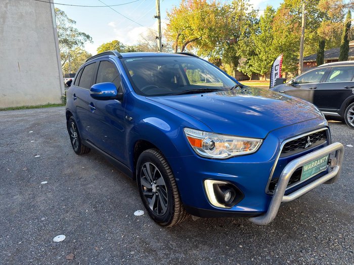 2014 Mitsubishi ASX LS XB MY15 Lightning Blue