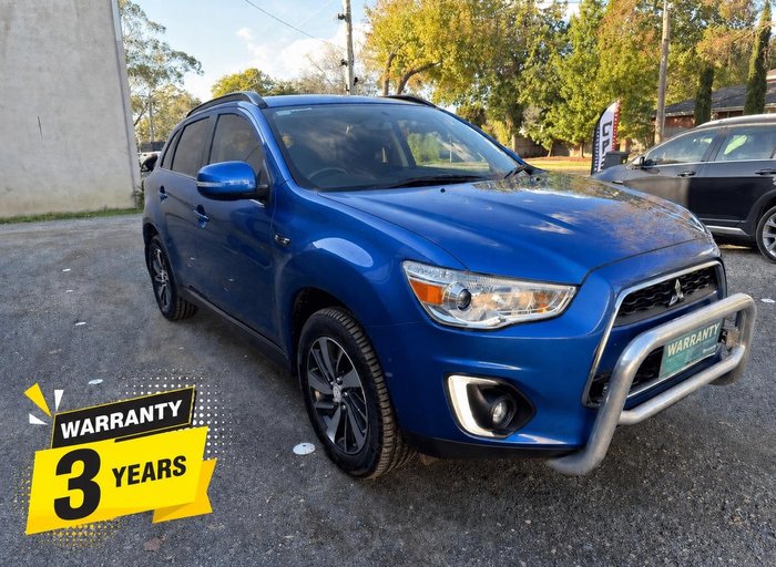 2014 Mitsubishi ASX LS XB MY15 Lightning Blue