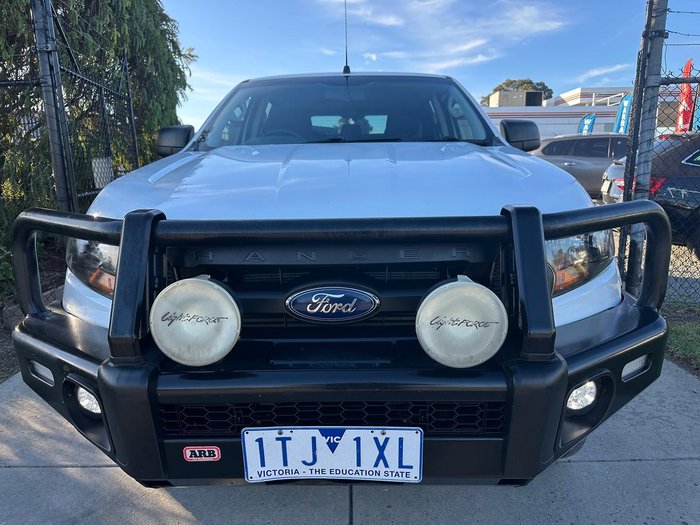 2017 Ford Ranger XL PX MkII 4X4 Dual Range Frozen White