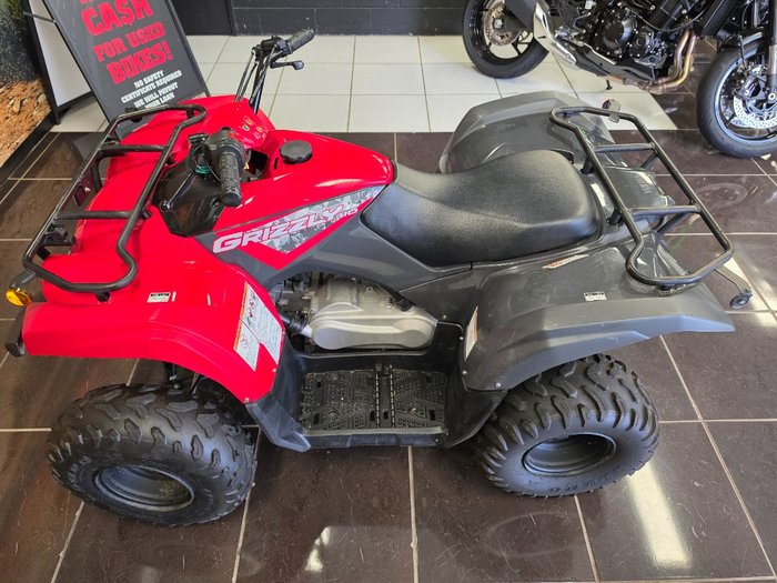 2024 Yamaha GRIZZLY 110 RED