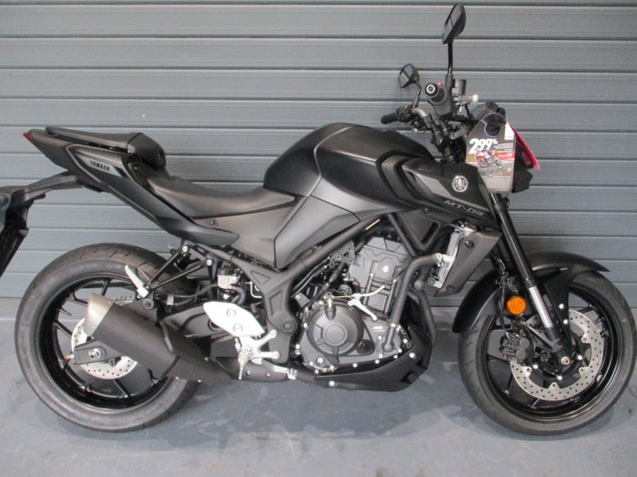 2025 Yamaha MT-03 (MT03LA) (ABS) Black