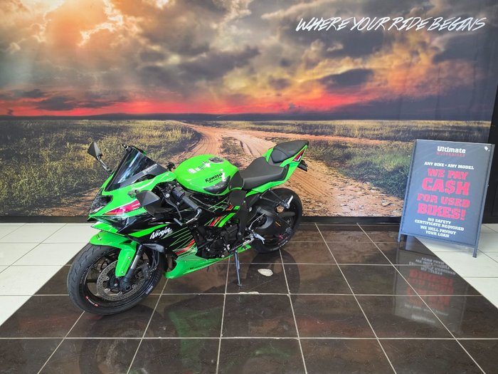 2024 Kawasaki NINJA ZX-6R (636) KRT EDITION GREEN