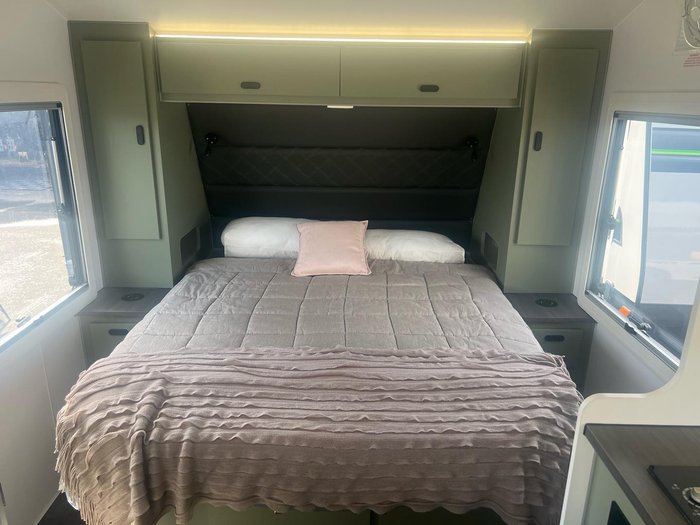 2026 JB Caravans Gator X 17'10 Rear Door Lounge