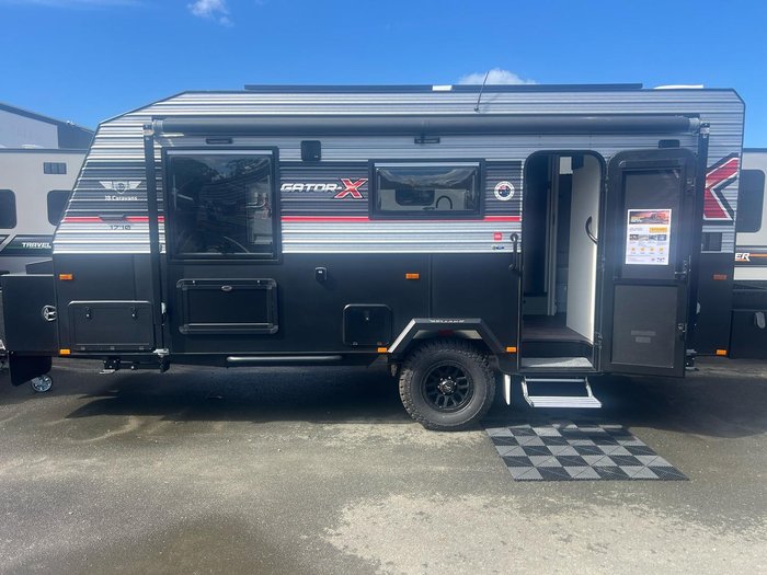 2026 JB Caravans Gator X 17'10 Rear Door Lounge