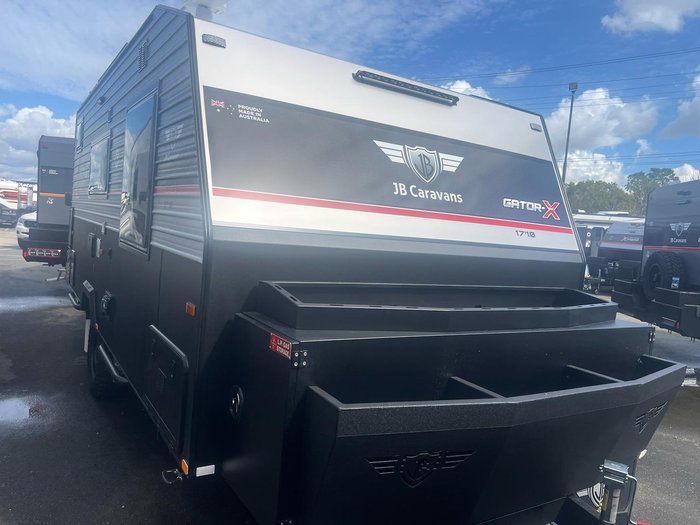 2026 JB Caravans Gator X 17'10 Rear Door Lounge