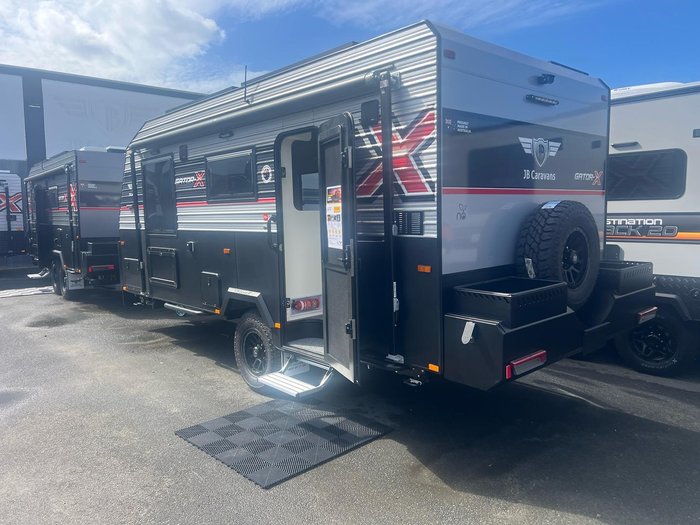 2026 JB Caravans Gator X 17'10 Rear Door Lounge