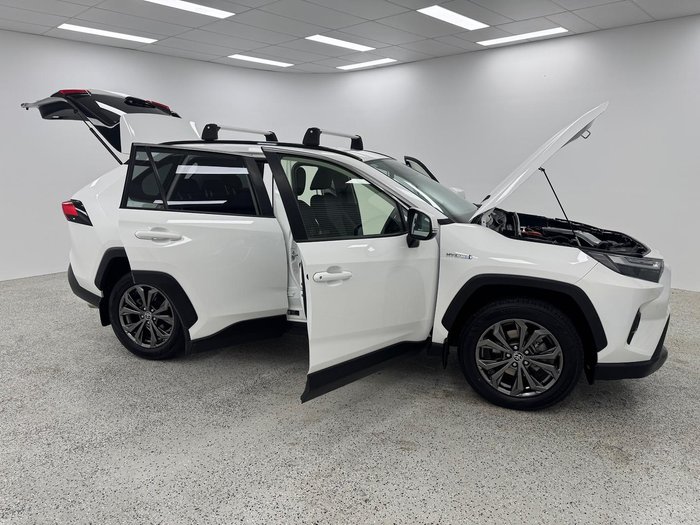 2023 Toyota RAV4 GXL AXAH54R 4X4 On Demand Glacier White